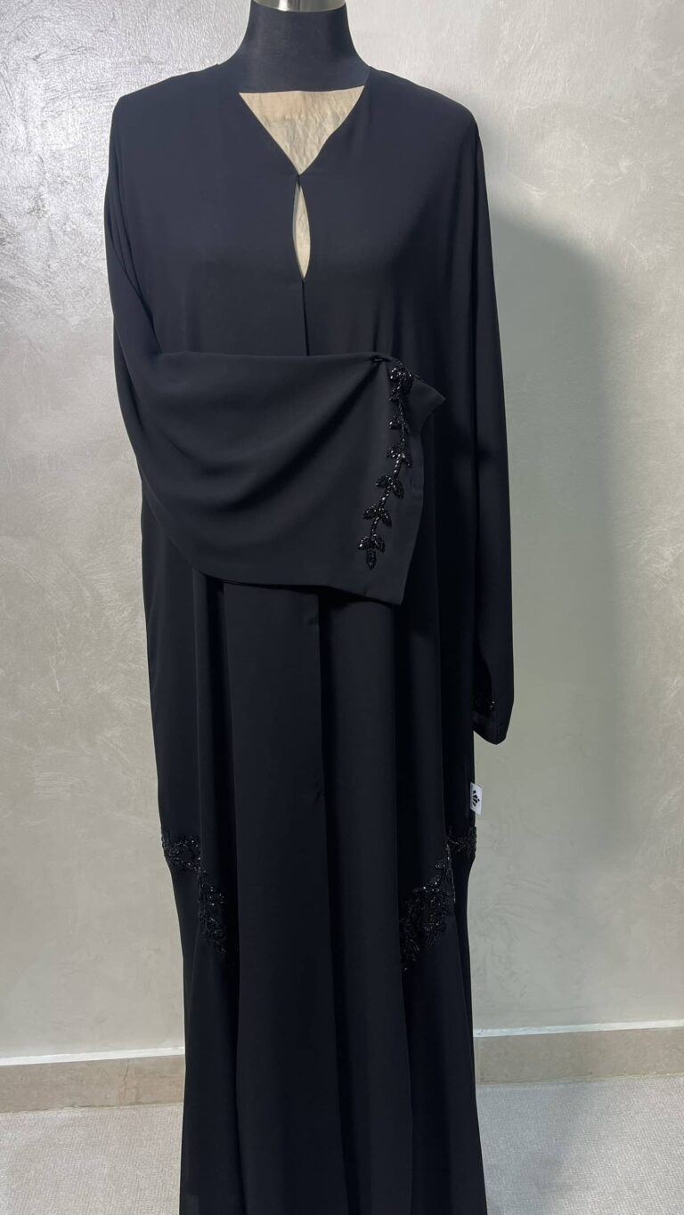 ⁦BLACK QUEEN 004 ABAYA⁩ - الصورة ⁦1⁩