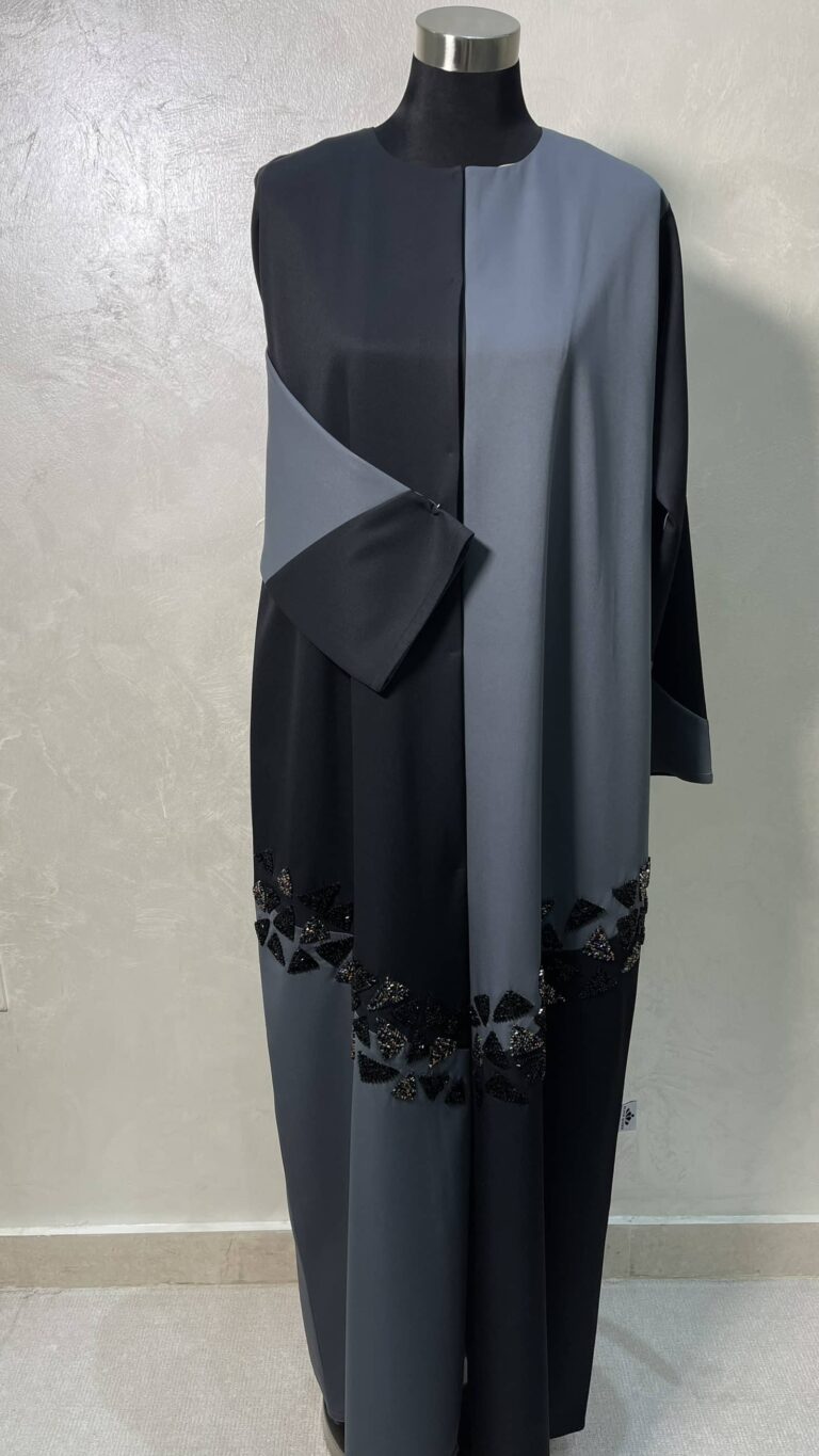 ⁦BLACK QUEEN 008 ABAYA⁩ - الصورة ⁦1⁩