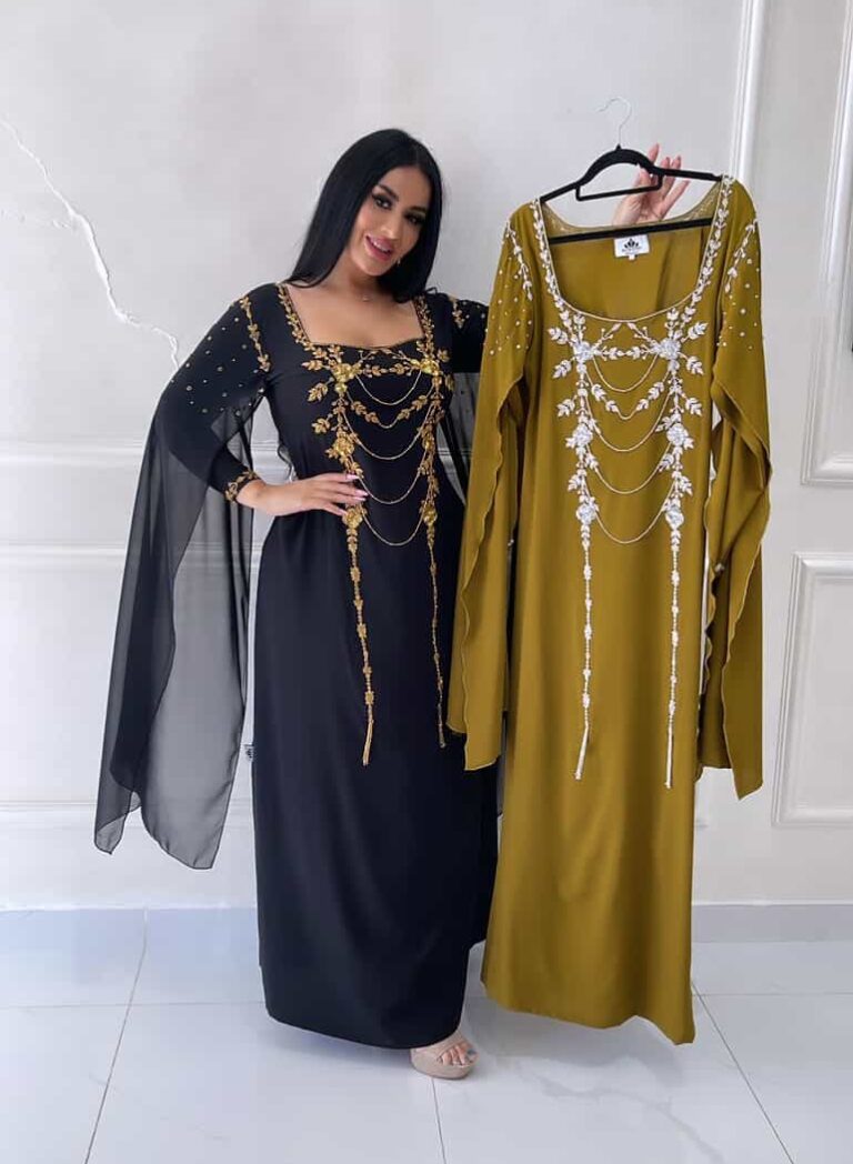 ⁦BLACK QUEEN 298 DRESS⁩ - الصورة ⁦3⁩