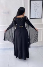 ⁦BLACK QUEEN 298 DRESS⁩ - الصورة ⁦2⁩