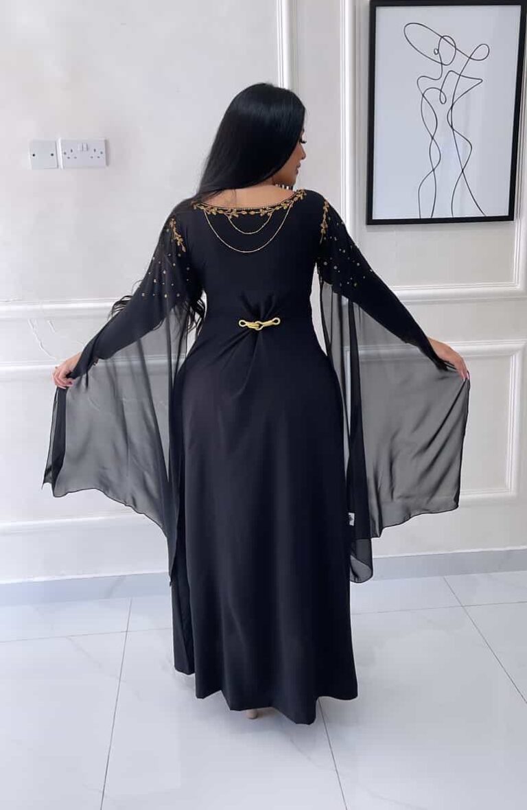 ⁦BLACK QUEEN 298 DRESS⁩ - الصورة ⁦2⁩