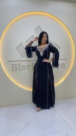 ⁦BLACK QUEEN 531 DRESS⁩ - الصورة ⁦2⁩