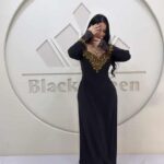 BLACK QUEEN 556 DRESS