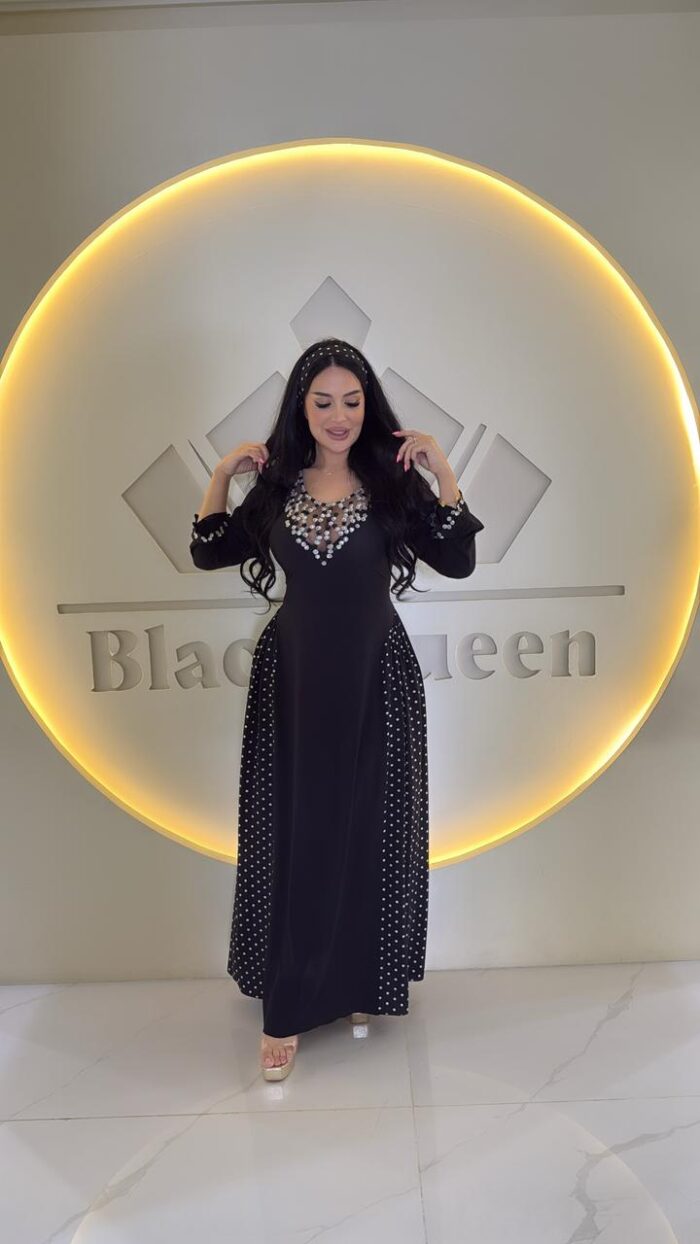 BLACK QUEEN 567 DRESS - Image 1