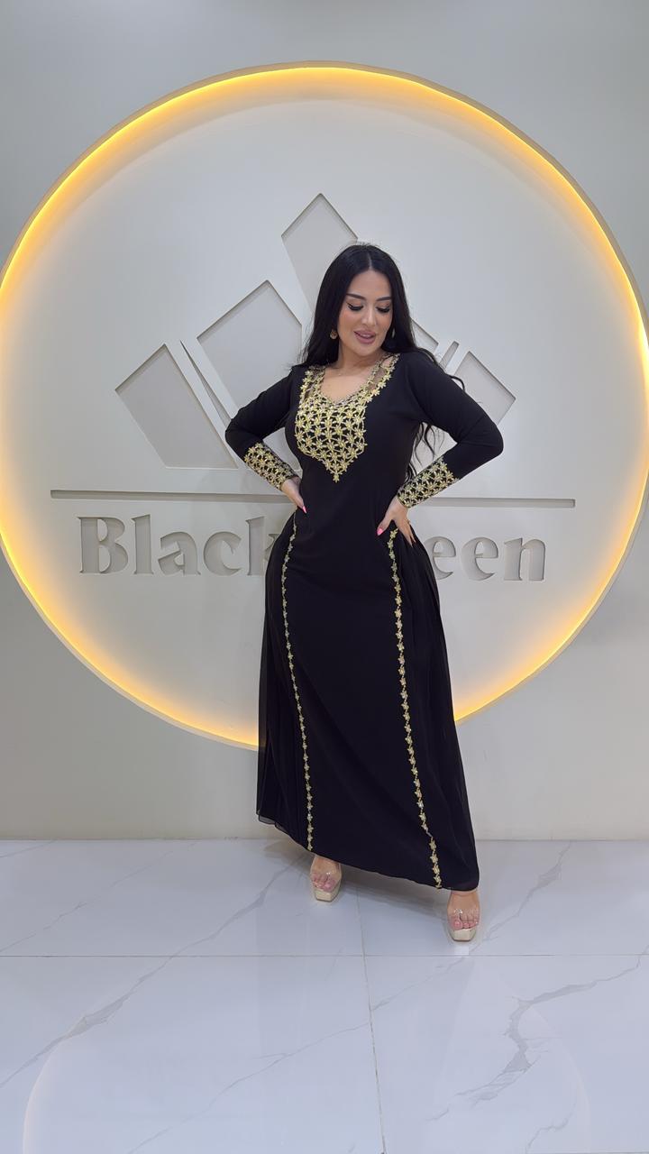 a8ccf568-4838-4b7e-aca5-0d59d3c798f2 BLACK QUEEN 592 DRESS - الصورة 1