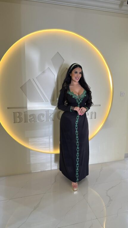 BLACK QUEEN 581 DRESS