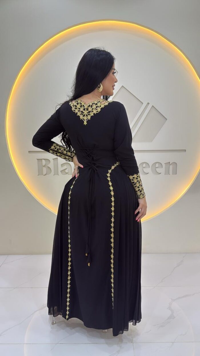 ⁦BLACK QUEEN 592 DRESS⁩ - الصورة ⁦2⁩