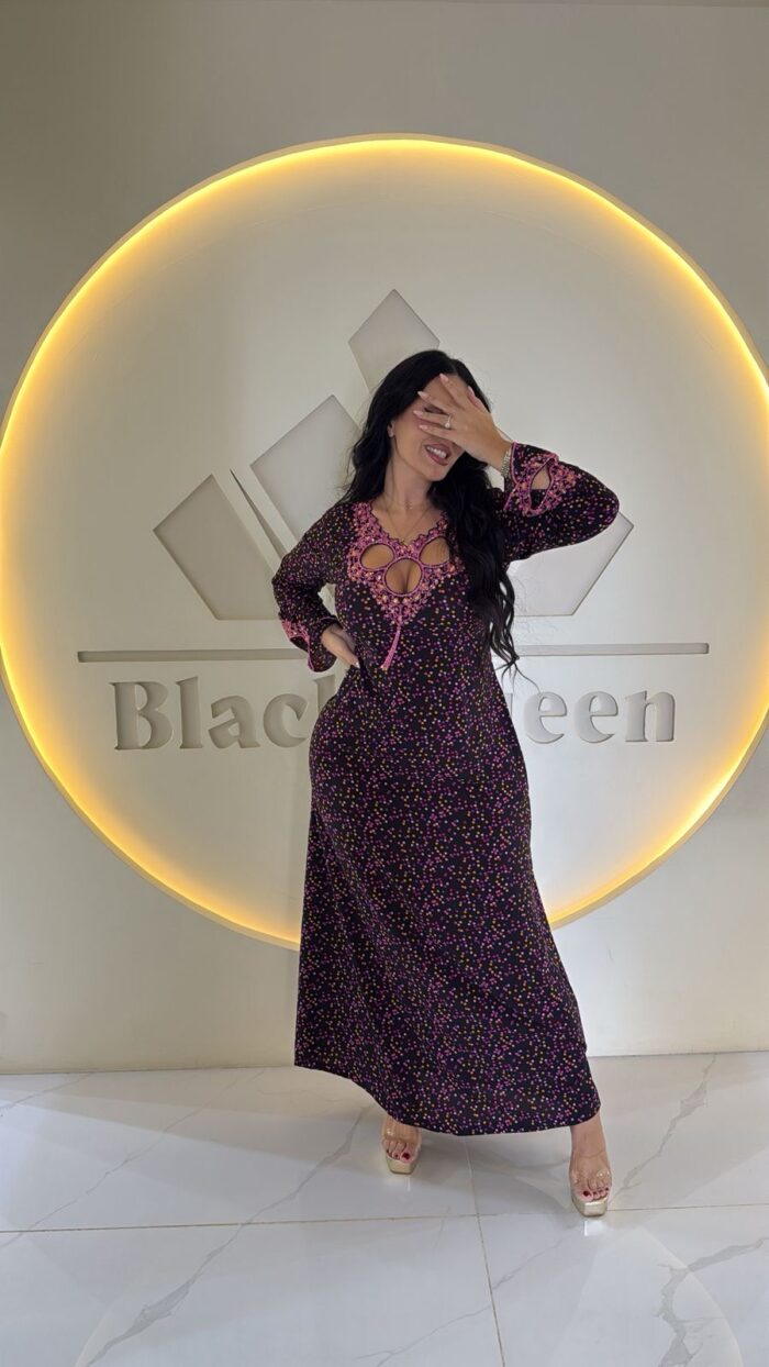 BLACK QUEEN 631 DRESS - Image 1