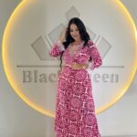 BLACK QUEEN 616 DRESS