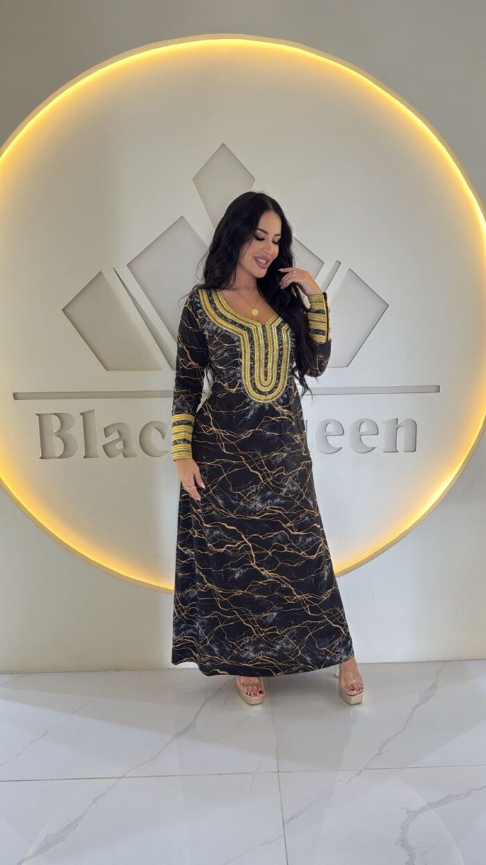 BLACK QUEEN 632 DRESS - Image 1