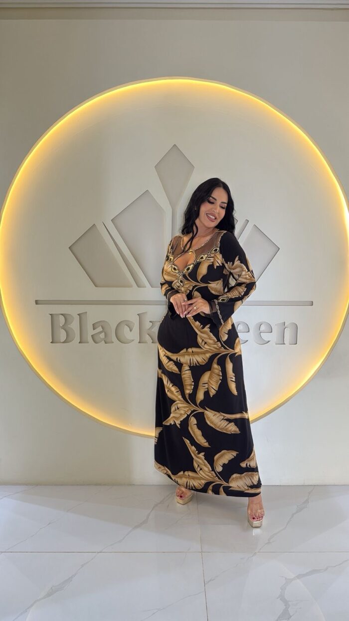 BLACK QUEEN 623 DRESS - Image 1