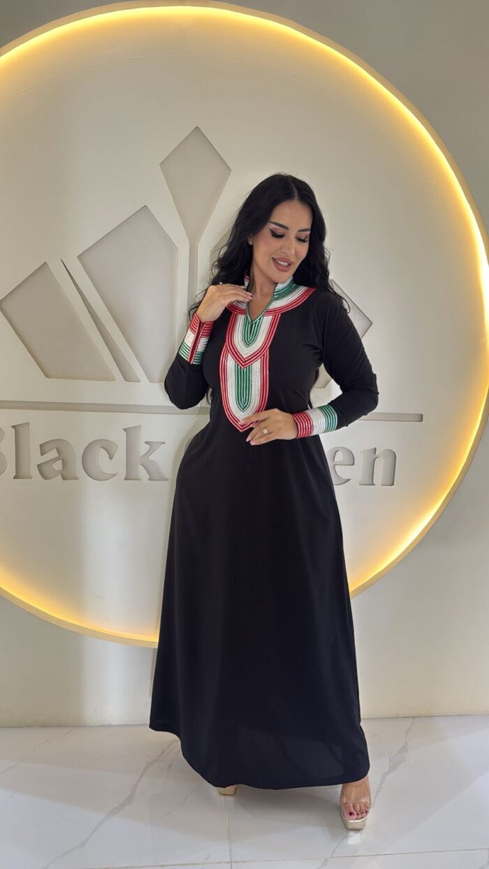 BLACK QUEEN 605 DRESS - Image 1